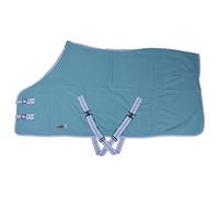 QHP Coperta in Pile per Cavalli con Cinghia Color