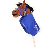 QHP Coperta in Pile Hobby horse - Blu cobalto