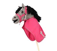 QHP Hobby Horse - Coperta in pile per cavallo, colore: Rosa