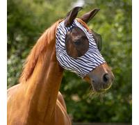QHP Maschera Anti-Mosche Super Bug, Zebra - Pony