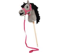 QHP Set per la Cavezza per Hobby Horse - Fucsia
