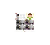 Qhpbuy 4pz Grillo Che Fa Rumore,Articoli da Cricket con 7 Suoni Che emettono Un Segnale Acustico, Scherzo con Rumori di Grilli per Adulti Ufficio Scherzi Acustici per Casa Feste Scuola