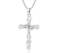 QHQPQ Collana con ciondolo a forma di albero della vita, in argento Sterling 925, regalo cattolico per donne, ragazze, mamme, sorelle