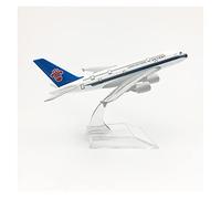 QHQQXN 1 Aeroplano in Lega 400 Adatto per Il Modello A380 Aviation da 16 cm con Kit di Gioco per Hobby in Miniatura di Base