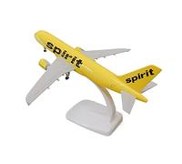 QHQQXN 20 cm Adatto per Spirit Air Airbus 320 A320 Modello di Aeroplano pressofuso per la Decorazione o la Collezione di Regali Kit di Gioco per Hobby
