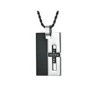 QHQQXN Argento Sterling 925 per Uomini e Donne, Collana con Ciondolo da Uomo, Catena Militare Personalizzata per Cani con Etichette dell'Esercito