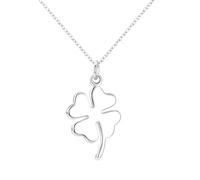 QHQQXN HHRLCHX Collana con Ciondolo a Forma di Quadrifoglio Lucky Lucky Clover