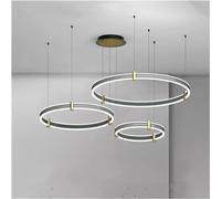 QHQQXN Kitchen Pendant Lights Round Lamps Lighting Stairs Ladder Light Fixture Modern LED Chandelier, Hanging Kitchen Light LWX