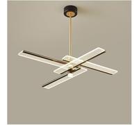 QHQQXN Modern LED Sputnik Chandelier Mid Century Linear Flush Mount V-intage Ceiling Pendant Lamp, Ceiling Light LWX