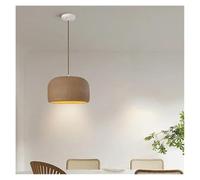 QHQQXN Modern Pendant LED Lights Creative Art Resin Decor Chandeliers Kitchen Dining Table Modest Ceiling Lamps for Room(Grey,D40cm) LWX