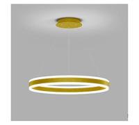 QHQQXN Ring LED Chandelier Dimmable Compatible with Tables Dining Living Room Bedroom Kitchen Island Pendant Lamp Indoor Lighting Fixture,LED Ceiling Lamp LWX
