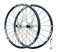 QHYRZE Set di Ruote Bici da Strada Gravel 700C Cerchio Bici 24H Ruota Freno A Disco Sgancio Rapido Anteriore 100mm Posteriore 135mm 360 Scatti Mozzo Straight Pull, per Cassetta 7-12s(700c Titanium)