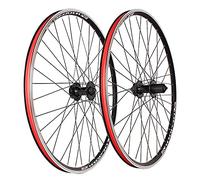 QHYRZE Set di Ruote MTB 26" Cerchio Freno A Disco/V Bici Bicicletta Rilascio Rapido Ruotes Cassetta Mozzo per 7 8 9 10 velocità (Size : 26'')