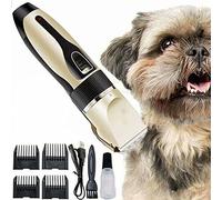 QHYTL Professional Pet Dog Hair Trimmer Rechargeable Animal Grooming Clippers Cat Cutter Machine Shaver E(Wool Shears)