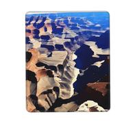QHZLY A Grand Canyon - Tappetino per mouse con bordo in gomma, 20,1 x 24,1 cm, per ufficio, gioco, studio, scrivania, computer portatile