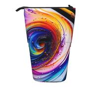 QHZLY Astuccio regolabile Scribble Art to The Pap con cerniera, portatile, grande capacità, per cancelleria