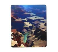 QHZLY Grand Canyon - Tappetino per mouse con bordo in gomma, 25,4 x 30,5 cm, per ufficio, gioco, studio, scrivania, computer portatile