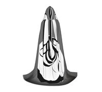 QHZLY Mani da uomo con cappuccio mantello L per adolescenti mantello lungo Cosplay costume da palcoscenico Comic-Con Carnevale Gioco di ruolo