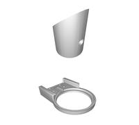 QI Charger Cup Holder Mount for Samsung S6 S9+ iPhone 9+ Lifeproof Case