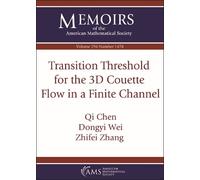 Qi Chen Dongyi We Transition Threshold for the 3D Couette Flow in a (Tascabile)