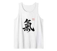Qi Energy (Chi o Ki) Qigong Lover Calligrafia Kanji Design Canotta
