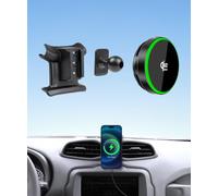 Qi2.2 25W Fast Wireless Charger Car Phone Mount per Jeep Renegade 2015-2023 | Magsafe Accessories - Supporto magnetico per telefono cellulare a ricarica rapida, compatibile con iPhone Android