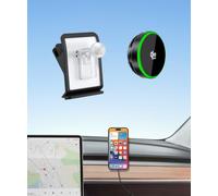 Qi2.2 25W Fast Wireless Charger Car Phone Mount per Tesla Model 3 2018-2023 | Modello Y 2020-2024, Accessori Magsafe Ricarica Rapida Supporto Magnetico per Cellulare Clip Compatibile con iPhone Android