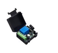QIACHIP 433 MHz Interruttore di telecomando senza fili Contatti asciutti Modulo relè DC 5 V 12 24 48 60 Telecomandi Cancello Porta Luce(5 RC and 5 Receiver)