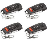 QIACHIP duplicatore telecomando cancello universali,Clonazione Telecomando per Porta Garage 433 Mhz Trasmettitore RF,per clone Codice Fisso Telecomando Cancello