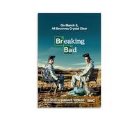 Qiamenu Poster con copertina del film "Breaking Bad", poster estetico per stanza, decorazione artistica da parete per camera da letto, 50 x 75 cm