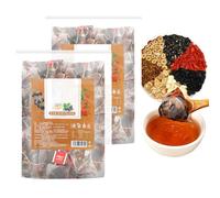 Qiamia 20Bags Ginseng Six Treasure Tea, Ginseng Tea Bags, Kidney Formula Tea Suitable for Both Men and Women (100g/5g x 20bags) (2)