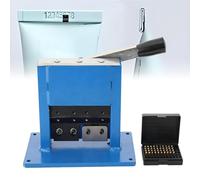 QianCruxtacy Sist ema Manuale di Sigillatura e Marcatura per Tubi Alimentari e Farmaceutici - Sigillatrice con Codice Scadenza, Compatibile con Succhi, Vernici, Adesivi e Prodotti Cosmetici