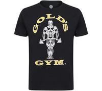 QIANFANGHUI Mens Golds Gym Muscle Joe Short Sleeve Tee T-Shirt Black L