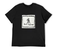 QIANFANGHUI Propagandhi Men's I'd Rather Be Flag Burning Slim Fit T-Shirt Black L