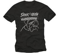 QIANFANGHUI Sonic Youth Confusion Is Sex Mens T Shirt Black 3XL