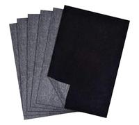 QianFenShi 50Pcs Carta Carbone,Carta Carbone Nera,Carta Copiativa,Carta da Lucido in Grafite A4,Nera Carta Copiativa di Grafite,per Carta,Legno,Tela,Ceramica e Lavori Fai da Te,21x29.7cm (Nero)