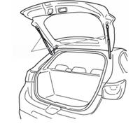 QIANGFAFA 2 Molle a Gas Portellone Pistoncini Cofano Baule Posteriore per Skoda Octavia III/3 Combi Facelift Model (Estate Type 5E from 2017), Pistoni Portellone Posteriore Ammortizzatori Posteriori
