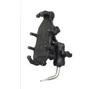 QIANGFAFA Porta Cellulare Moto per Michelin Pilot Power 2CT 190/50 ZR17 73W+120/70 ZR17 58W, 360° Rotazione Supporto Telefono Moto Antivibrazione Manubrio Supporto Cellulare Bicicletta