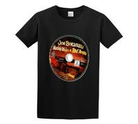QIANHANTANG Joe Bonamassa Tour 2015 Unisex 100% Cotton Short-Sleeve T-Shirts Black XXXL