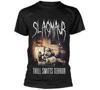 QIANHANTANG Slagmaur Thill Smitts Terror Mens Outdoor Graphic Unisex 100% Cotton Short-Sleeve T-Shirts Black M