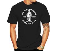 QIANHANTANG The White Death Simo Hayha Finnish Finland Army World War 2 Sniper Unisex 100% Cotton Short-Sleeve T-Shirts Black S