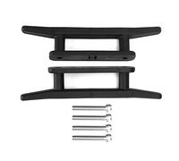 Qianjyvous Coppia di Bitte da Ponte per l’ormeggio Marino, Bitte per Barche in ABS Non corrosivo con Viti, Accessori per Kayak, Canoe e Barche; Kit di Bitte da molo per Uso in Acqua Dolce e