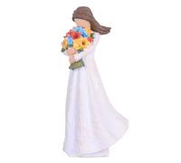 QIANLING Regalo per mamma, nonna o sorella, compleanno, festa della mamma o ricordo, angelo dipinto a mano, regalo di simpatia, incoraggiamento, comfort o commemorazione per le donne