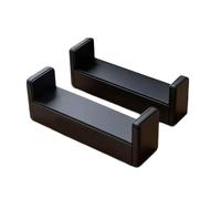 Qianly 1 Paio di Mini Supporti per Chitarra, Leggeri, Compatti E Robusti con Clip per Viaggi E Palcoscenici