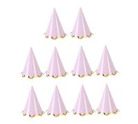 Qianly 10 Pezzi di Cappelli E Fasce per Capelli da Donna per Adulti, Ideali Come Accessori Divertenti per Foto E Decorazioni per Feste di Compleanno, Rosa