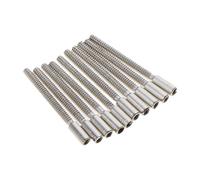 Qianly 10 pezzi Orologi Extender Extender Watch Spring Bar leggero per l'orologiaio