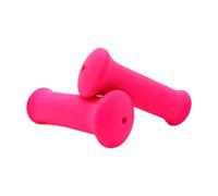 Qianly 2 Pezzi Manopole per Manubrio Manopole per Bicicletta E Coprimanopole per Bambini con Design Confortevole E Resistente al Sudore Adatto Senza, Rosa