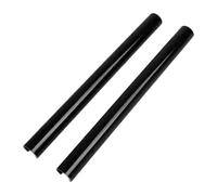 Qianly 2 Pezzi Strisce Decorative per Griglia Auto, Finiture per Cerchi E Coperture Anteriori in PVC Elegante, Adatte per La Sostituzione Su F30 F20 F10 G, Nero