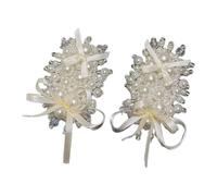 Qianly 2x Fermagli per Capelli Da Sposa, Stile Principessa, Da Donna, Da Ballo