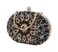 Qianly 2x Pochette Da Donna, Borsa Da Sera, Borsa Da Sposa, Borsa per Ballo di Fine Anno, Shopping per Party